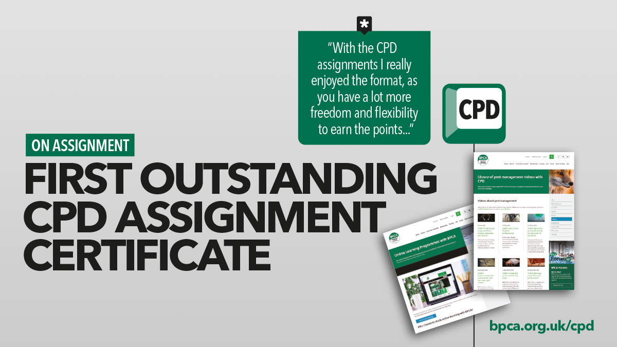 first outstanding CPD assignment BPCA Registered first outstanding CPD assignment BPCA Registered